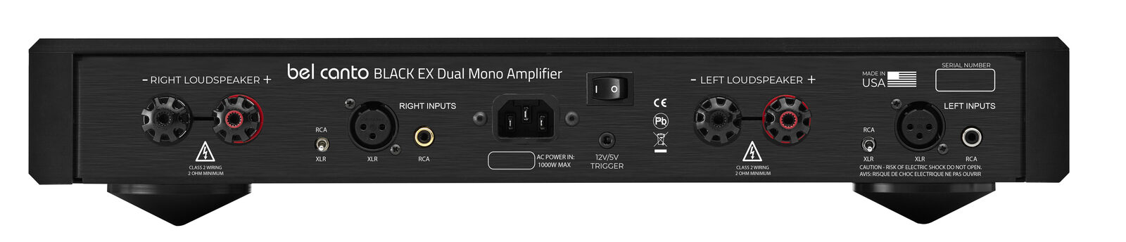 Black Ex Dual Mono Amp Back Hi Res